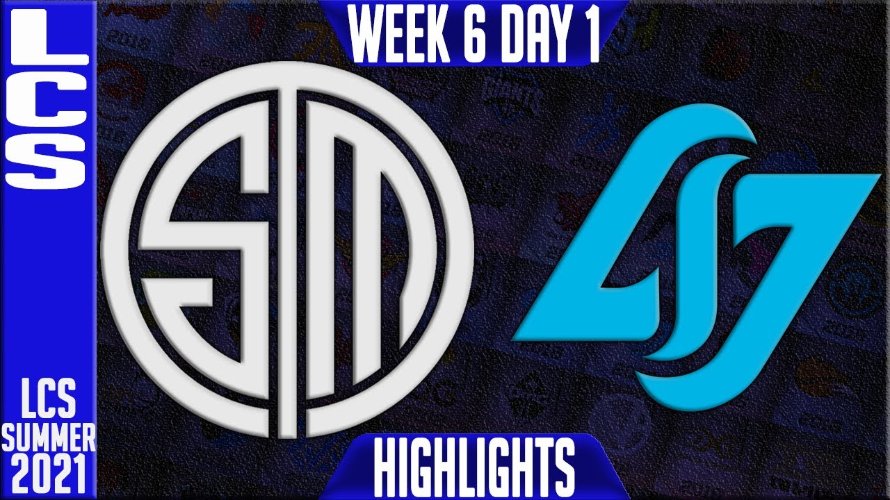 TSM vs CLG Highlights | LCS Summer 2021 W6D1 | Team Solomid vs Counter Logic Gaming