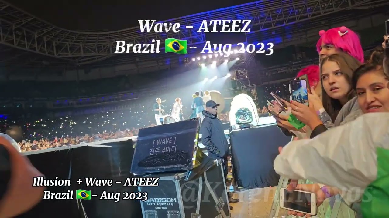 [20230826] Illusion + Wave ATEEZ - Brazil