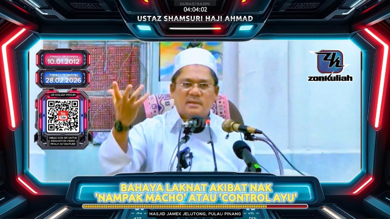 TAZKIRAH : Bertatu Semasa Muda Bolehkah Bertaubat Bila Dah Tua? - Ustaz Shamsuri Ahmad