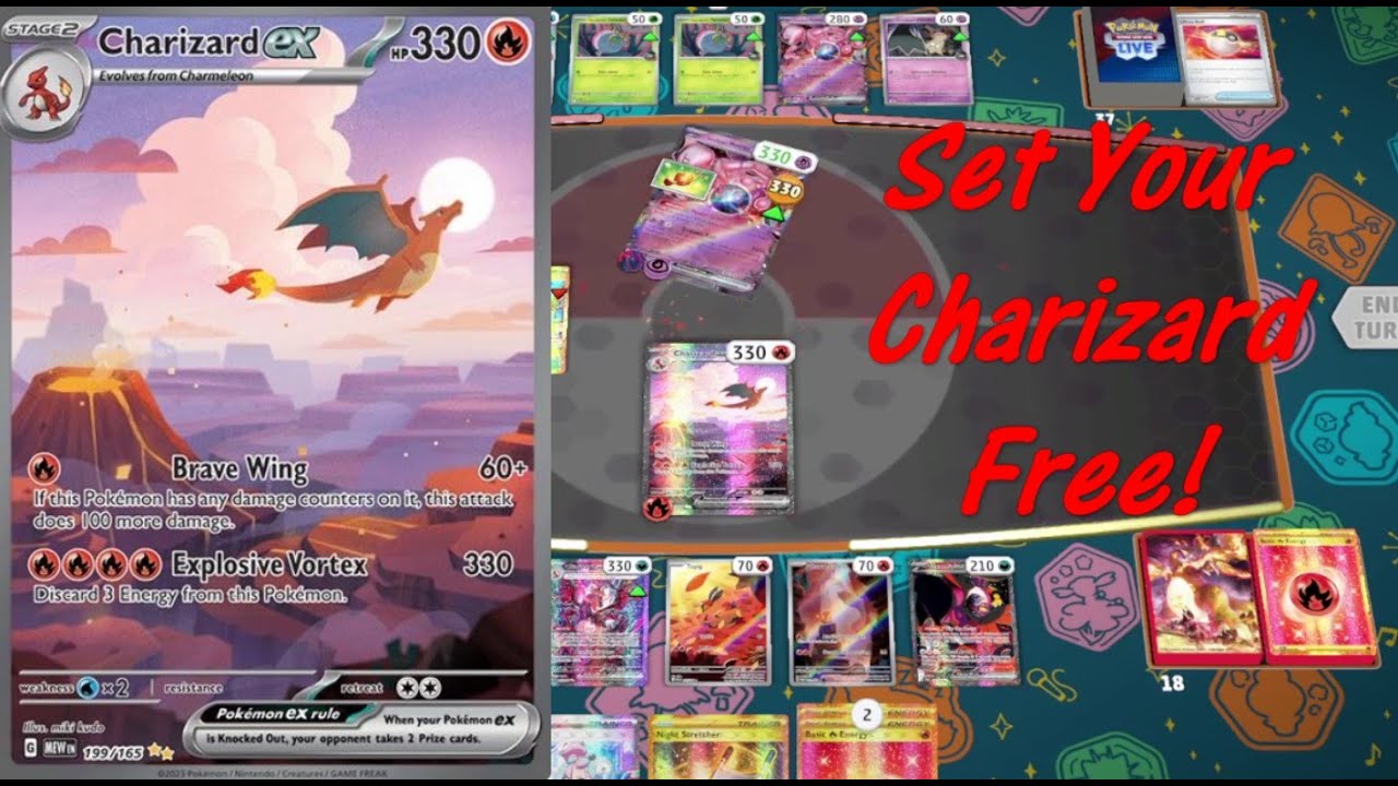 Charizard ex/Emboar profile:  Set Charizard Free!
