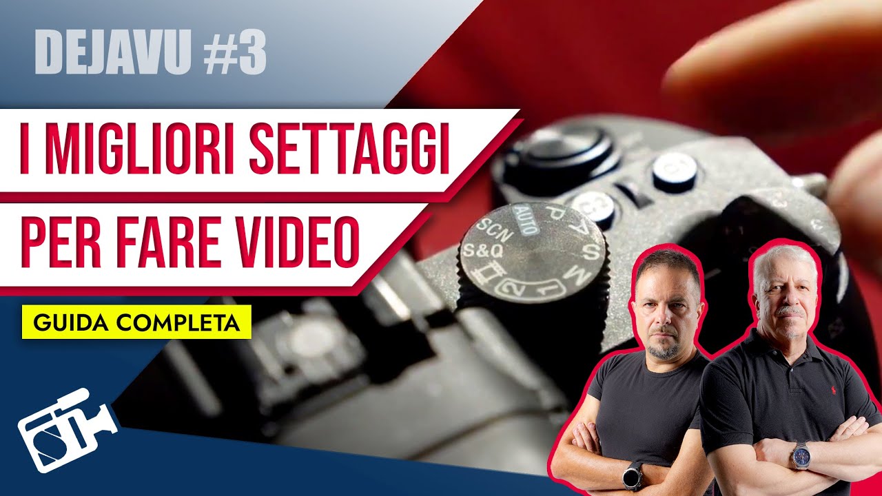 COME IMPOSTARE LA FOTOCAMERA PER FARE VIDEO -  GUIDA COMPLETA