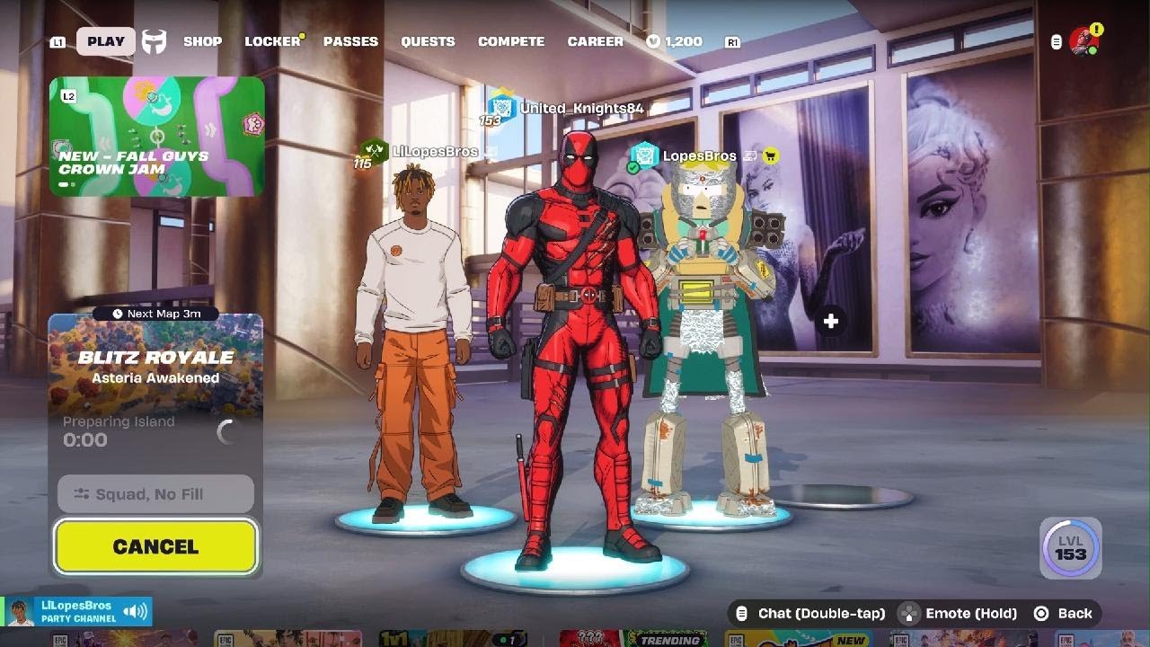 Fortnite Blitz Royale ! This Game was CRAZY 🤯 LopesBros