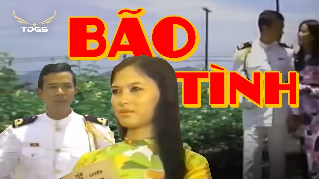 BÃO TÌNH (1972) | Phim tình cảm Quân Nhân - Nữ Sinh xưa