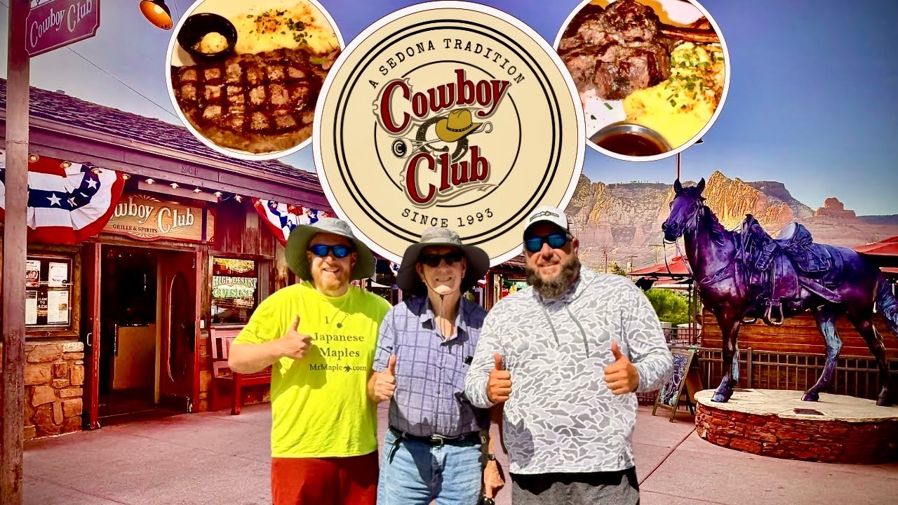 Cowboy Club in Sedona, Arizona ~ Ribeye Steak, Elk & Buffalo Chili + Driving Sedona Tour 