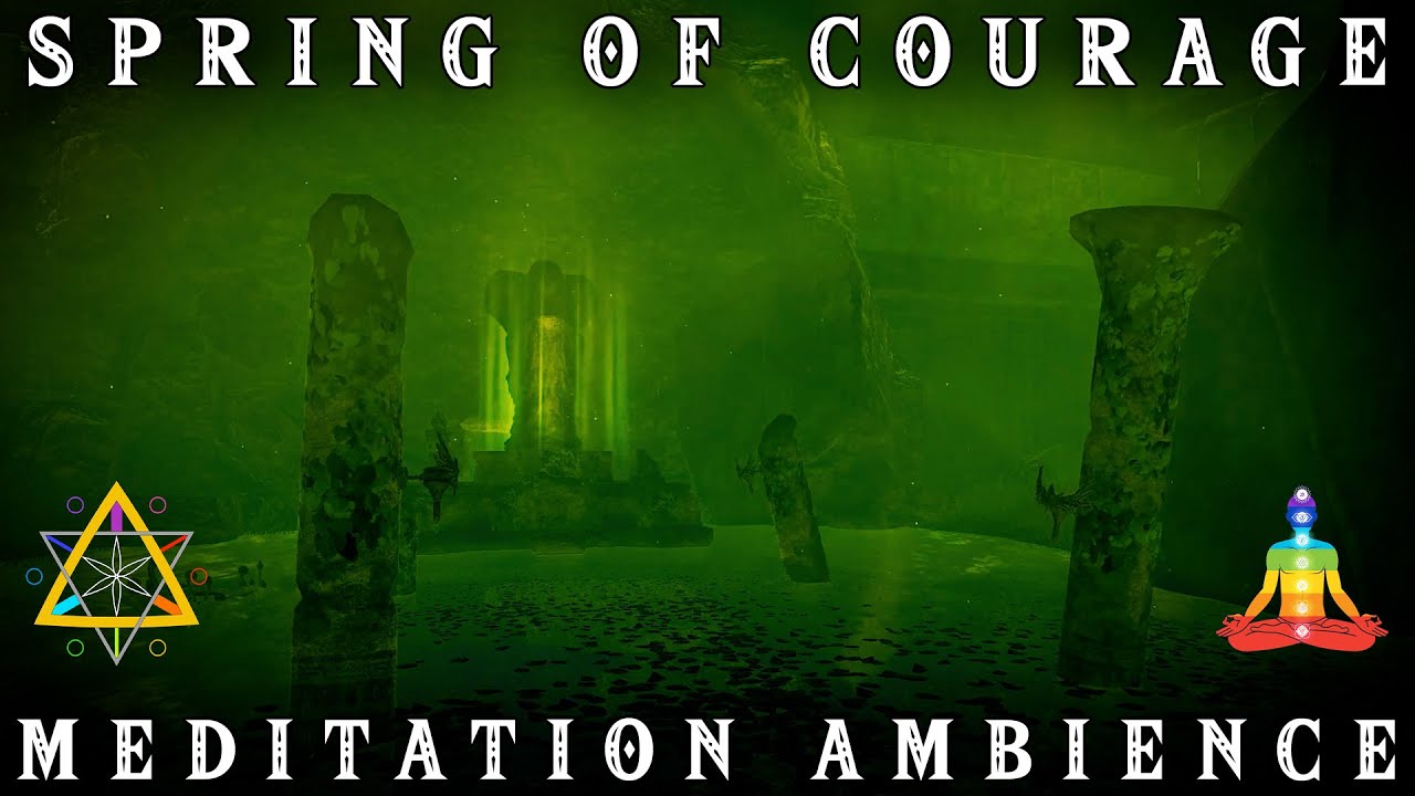 Courage, Strength, & Confidence • Spring of Courage • 528Hz Zelda Meditation Ambience