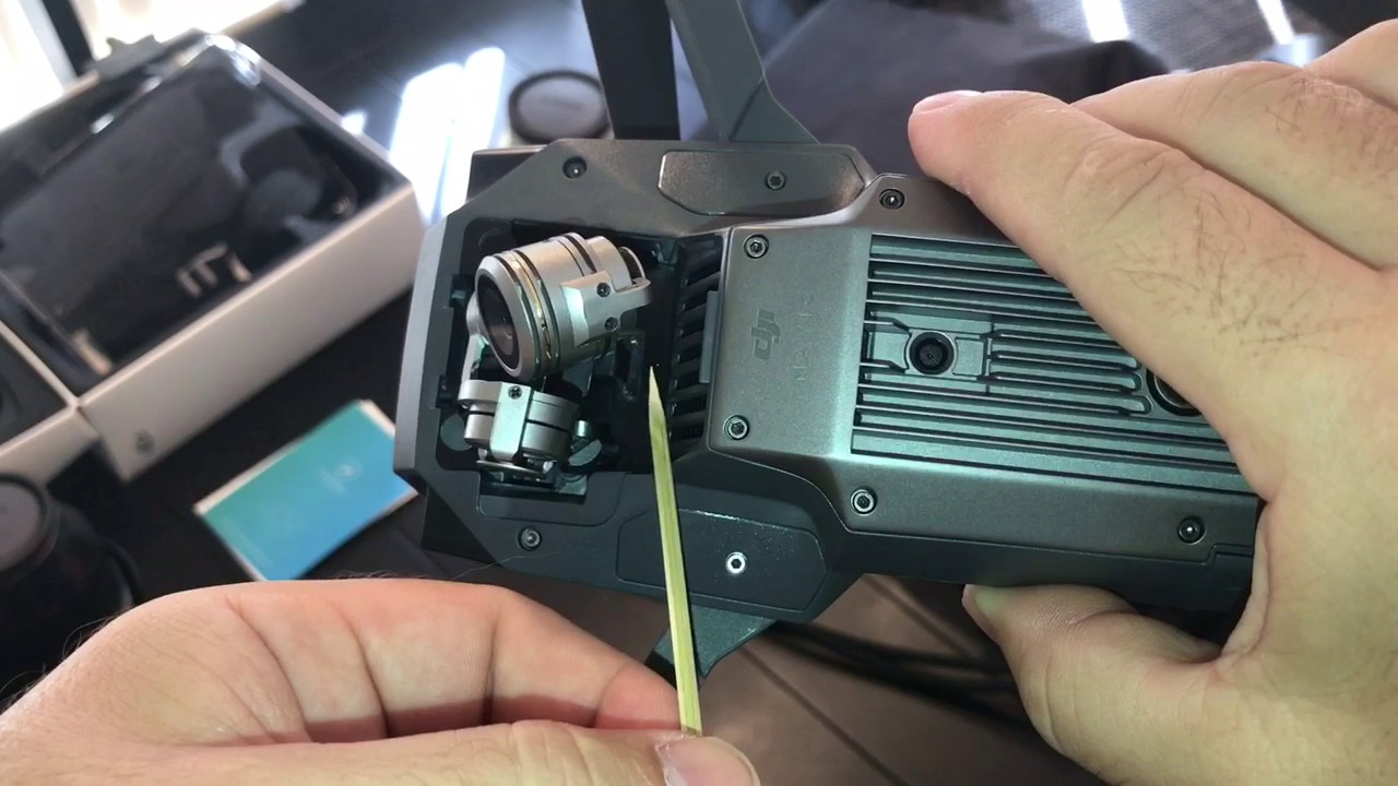 Ошибка вибрации подвеса DJI Mavic