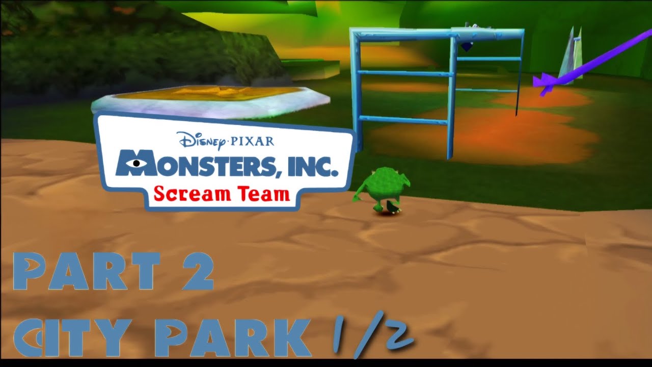 Monsters, Inc. Scream Team: Part 2: City Park 1/2