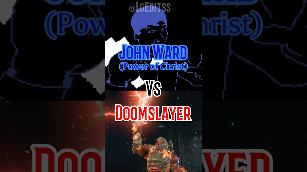 John Ward (Faith) Vs Doomslayer (Doom) Video Game Comparison Edit