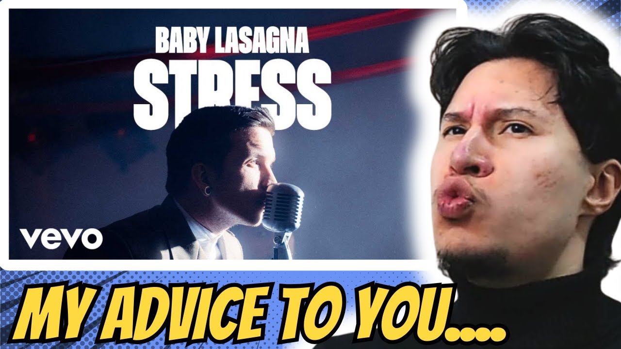 ARTIST REACTS! | Baby Lasagna - Stress (Official Music Video)