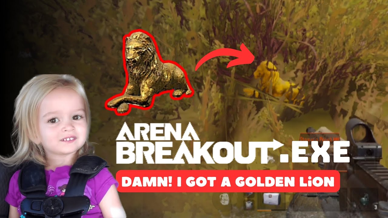ARENA BREAKOUT EXE - GOLDEN LION EXE #arenabreakout #exe #arenabreakoutid #funnymoments