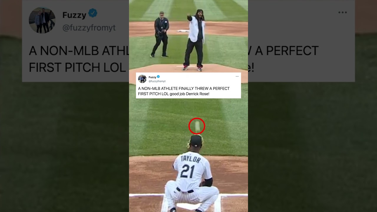 best first pitch ever?!👏