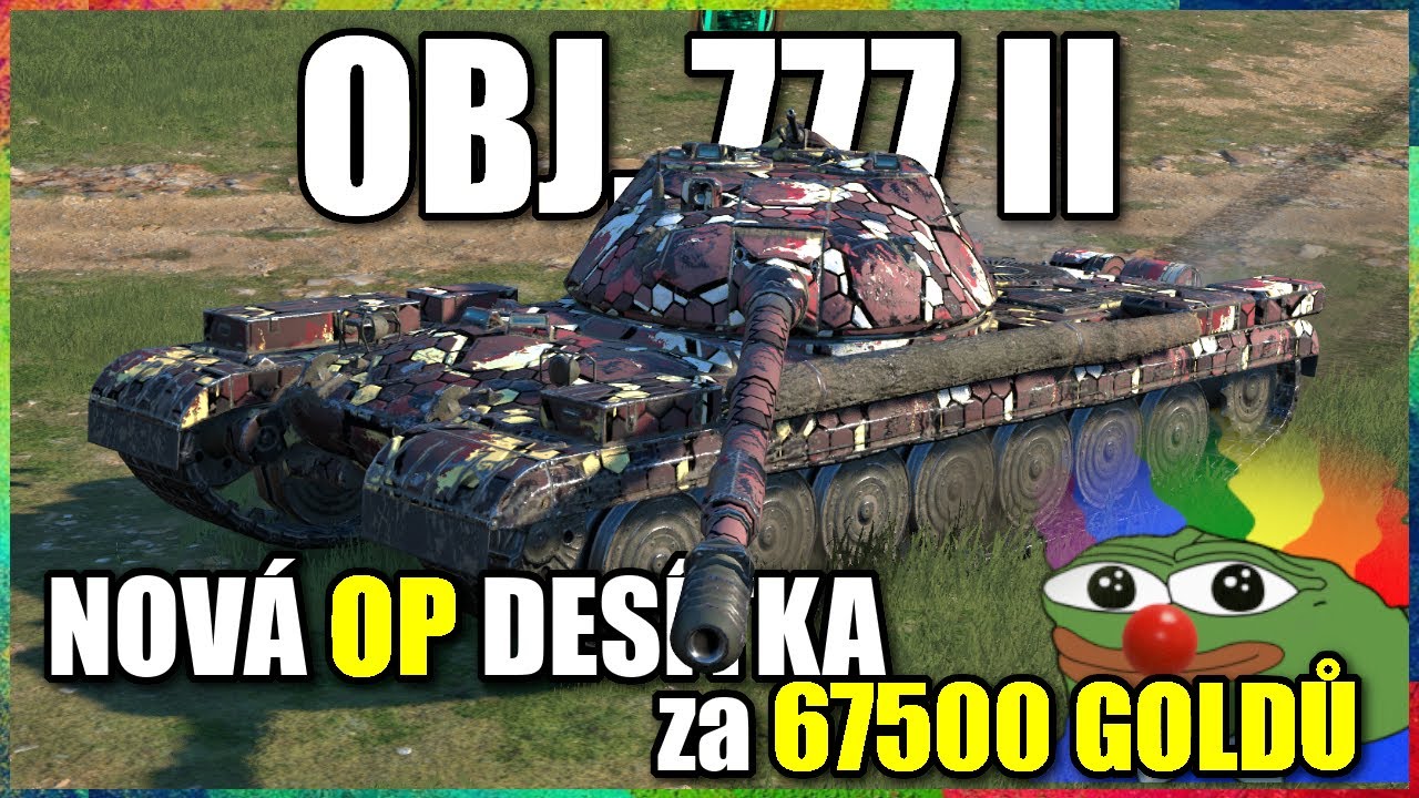 Obj. 777 II - Nový OP tank za 67.500 Goldů