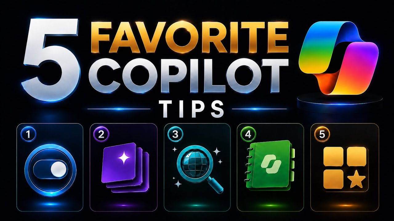 Мои 5 любимых советов по использованию Microsoft Copilot для повышения эффективности работы