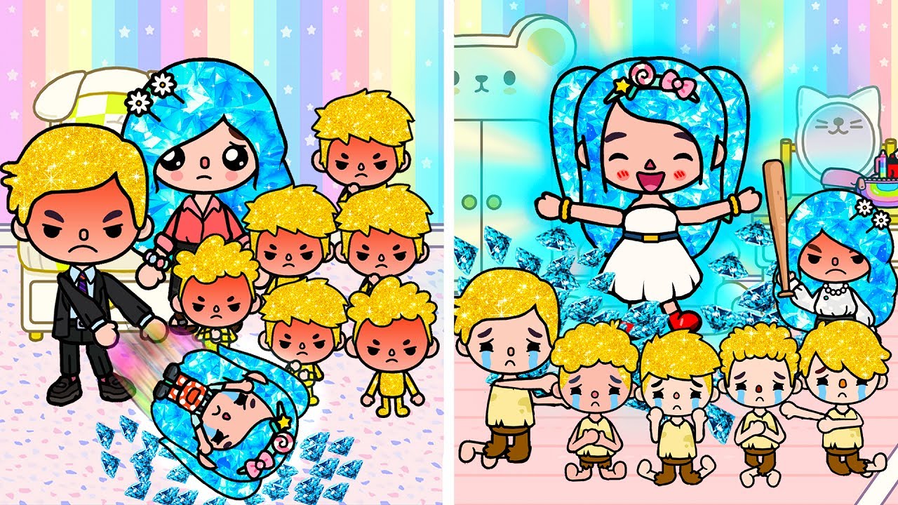 Everything I Touch Turns Into Diamond | Sad Story | Toca Life Story | Toca Boca