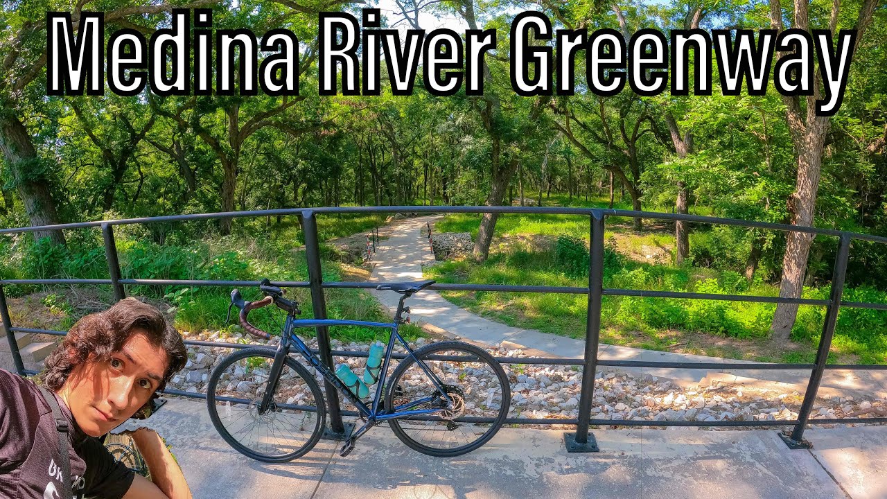 Medina River Natural Area Bike Ride San Antonio, Texas