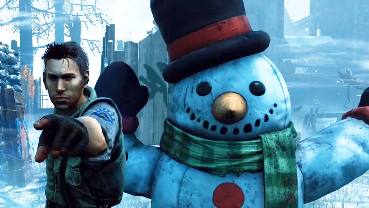 Hugeman Gets Saved By 4 Snowmen