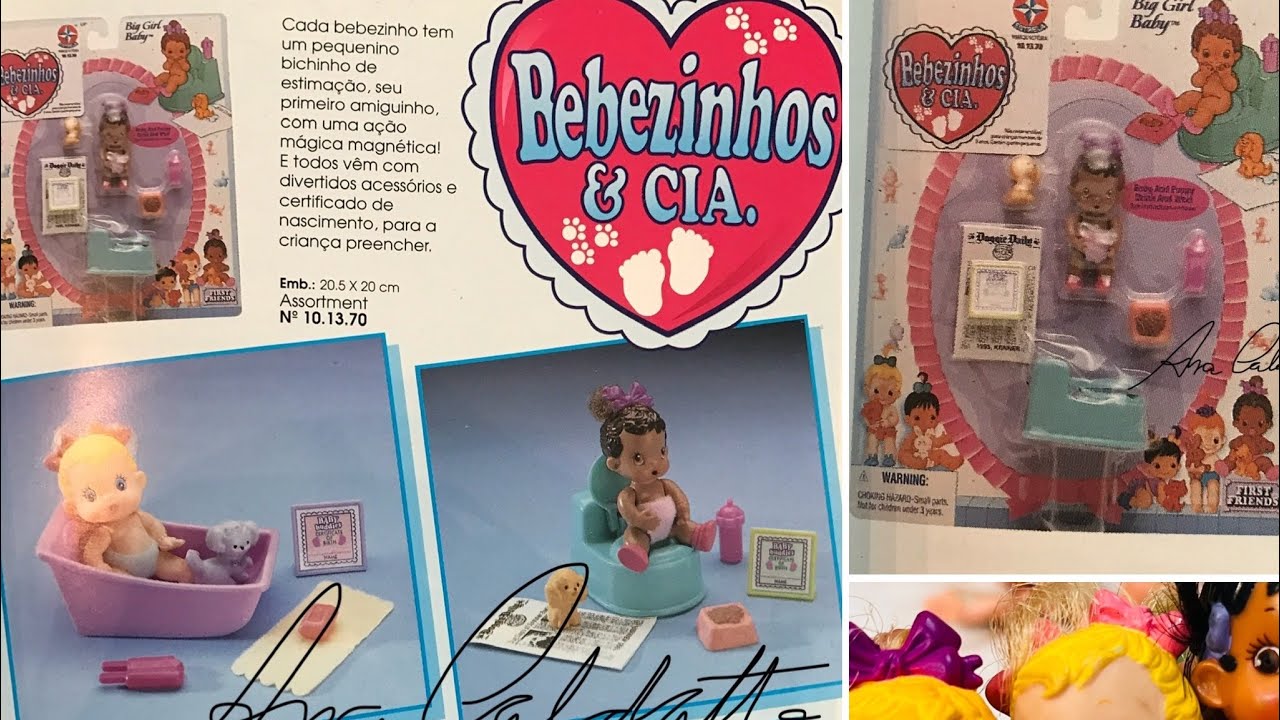 Sanando Dúvida dos Minis Bebês com Fraldas Anos 90 