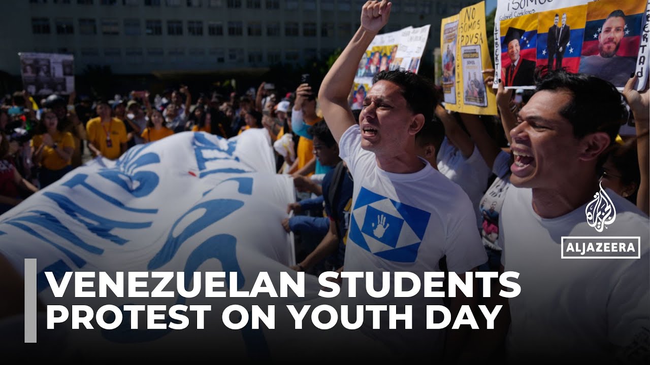 Venezuela national youth day: Students protest across country against repression