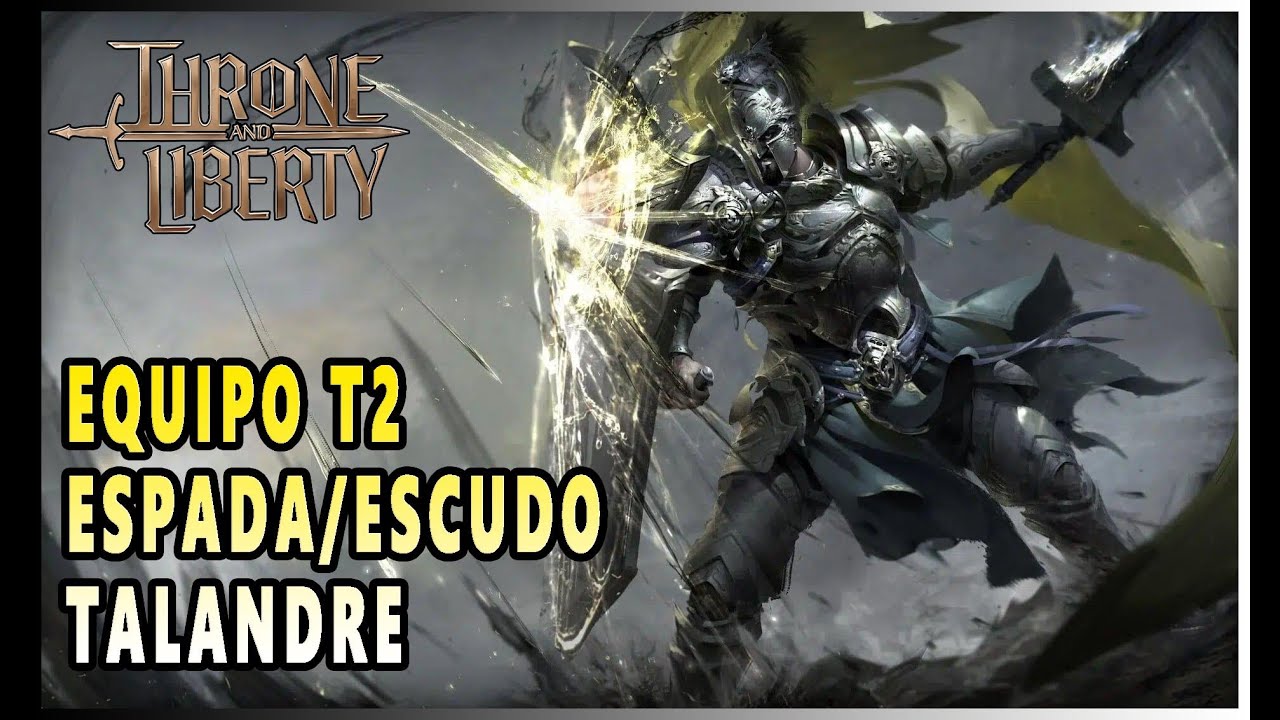 MEJOR BUILD PARA TANQUE ESPADA/ESCUDO PARA T2 [ THRONE AND LIBERTY ]