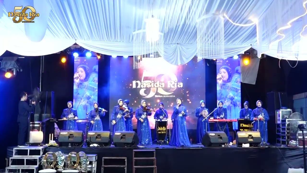 MAHA SUCI ALLAH - NASIDA RIA VOC MAKHI LIVE GROBOGAN I THE LEGEND OF QASIDAH