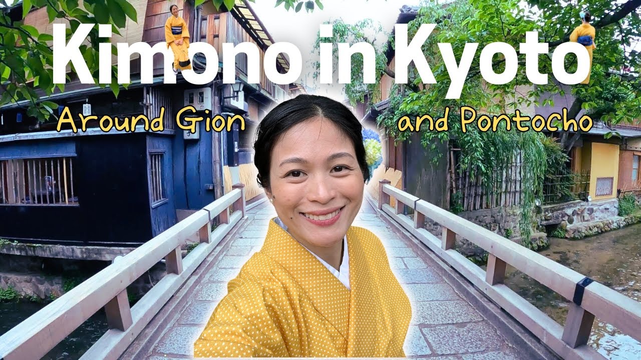 Kimono Rental Experience 👘 Tea Ceremony 🍵 Around Gion and Pontocho | What to see and do in Kyoto? 🇯🇵