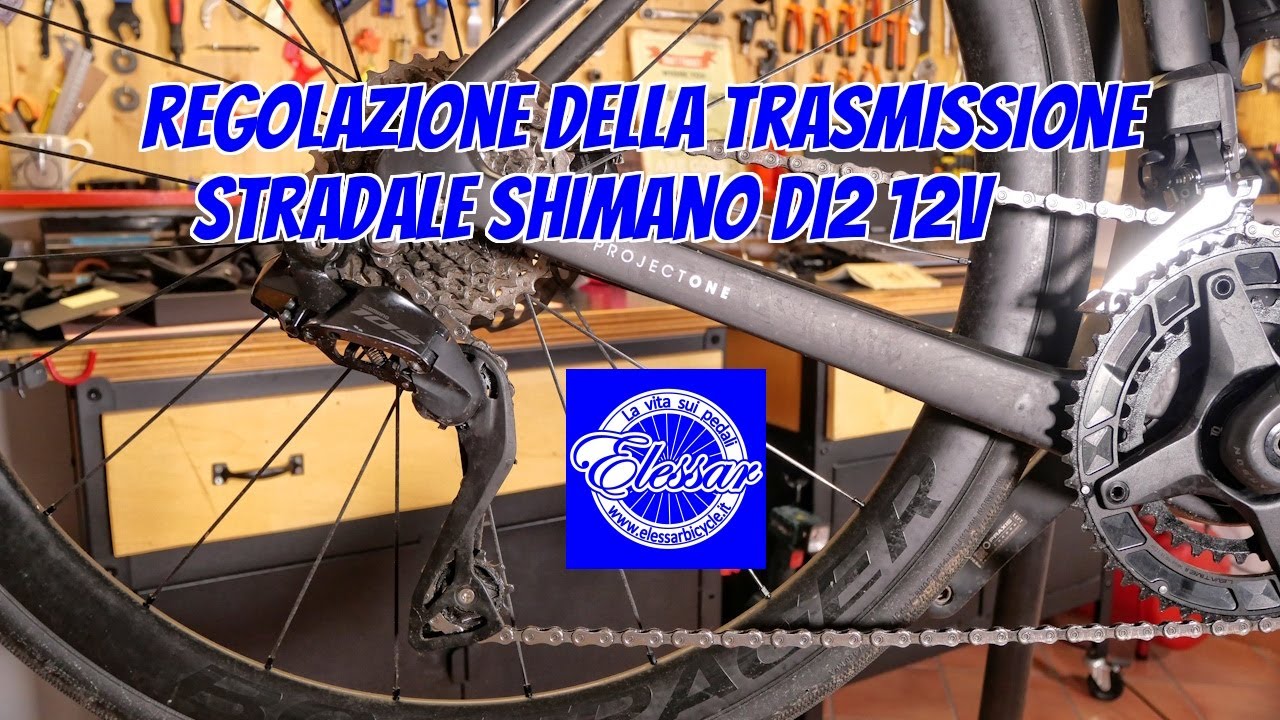 Come regolare cambio e deragliatore stradali Shimano Di2 a 12v