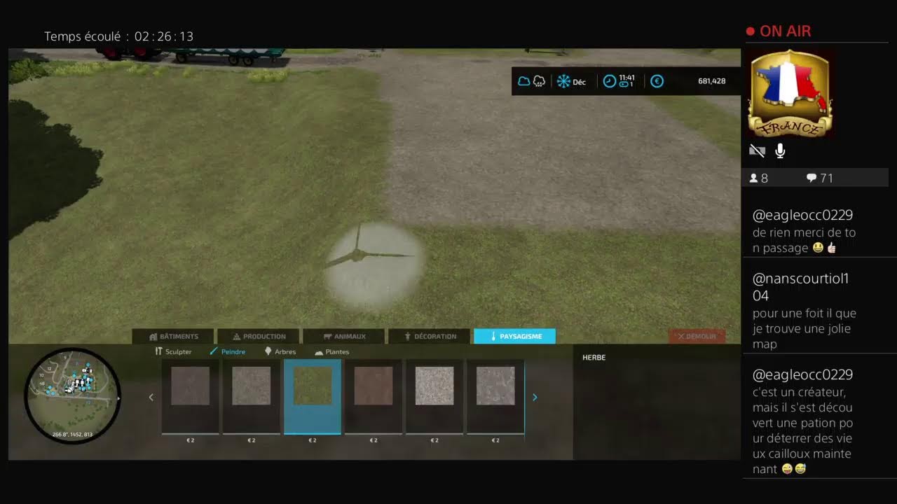 Campaign of france ps4 création de ferme #5