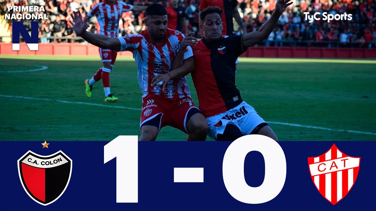 Colón 1-0 Talleres (RdE) | Primera Nacional | Fecha 14 (Zona B)