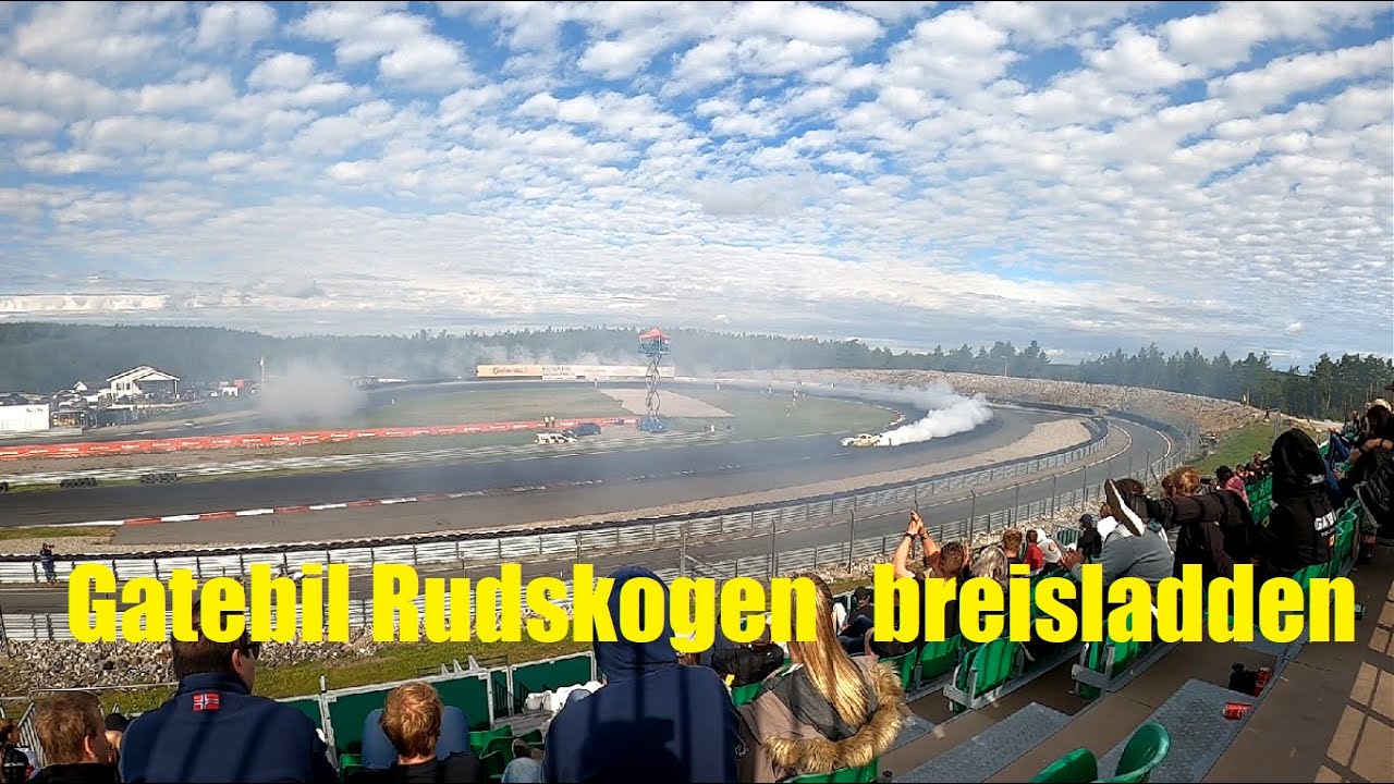 Gatebil Rudskogen 2020 powerdrift competition (