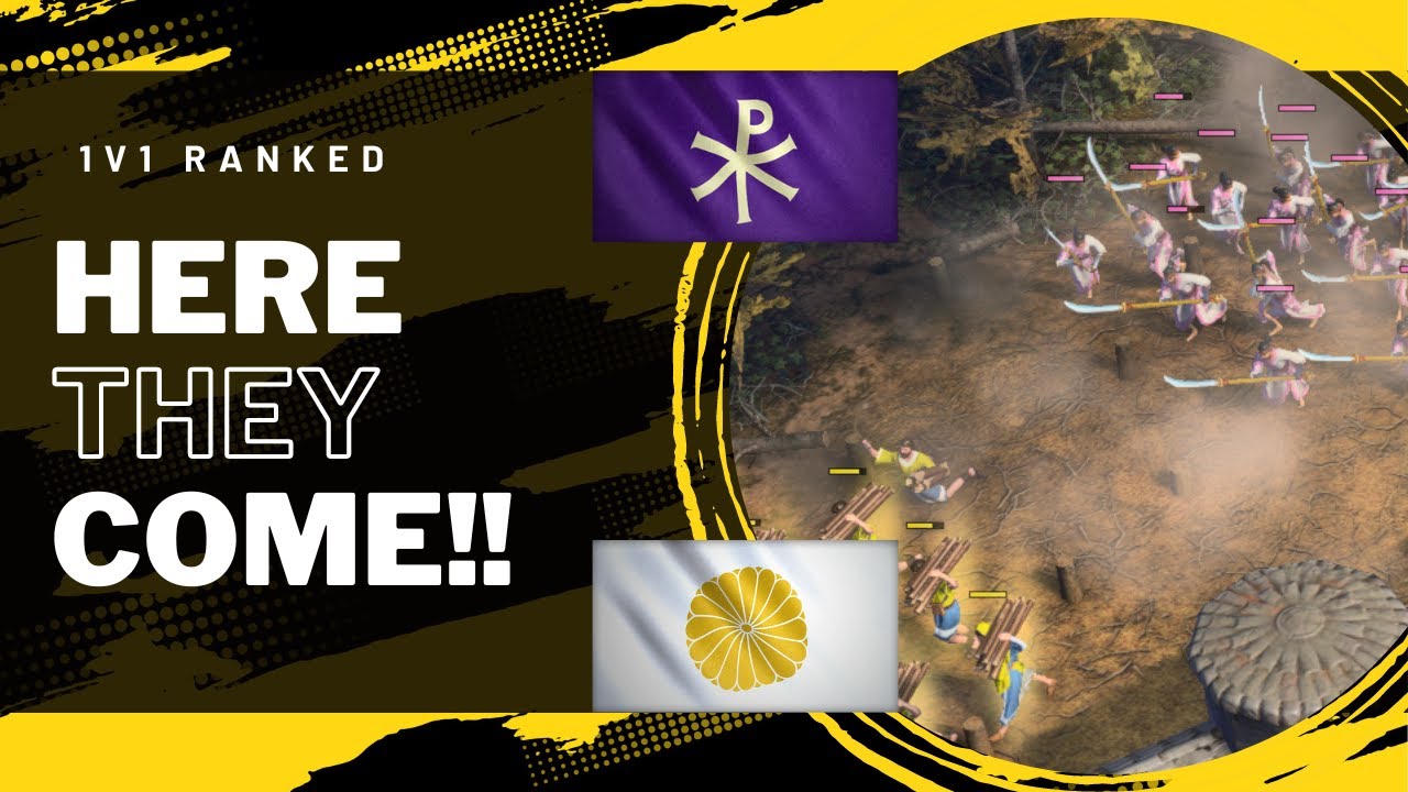 Japanese Infantry pack a punch!! - Road to Conqueror AoE4 - Byzantine vs Japanese