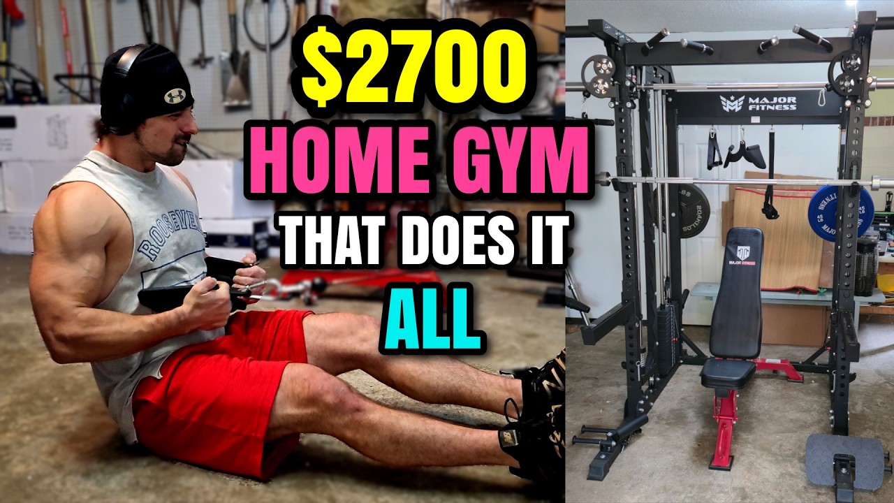 This $2500 Home Gym Does It ALL – Major Fitness B52 Pro (Brutally Honest Review!)