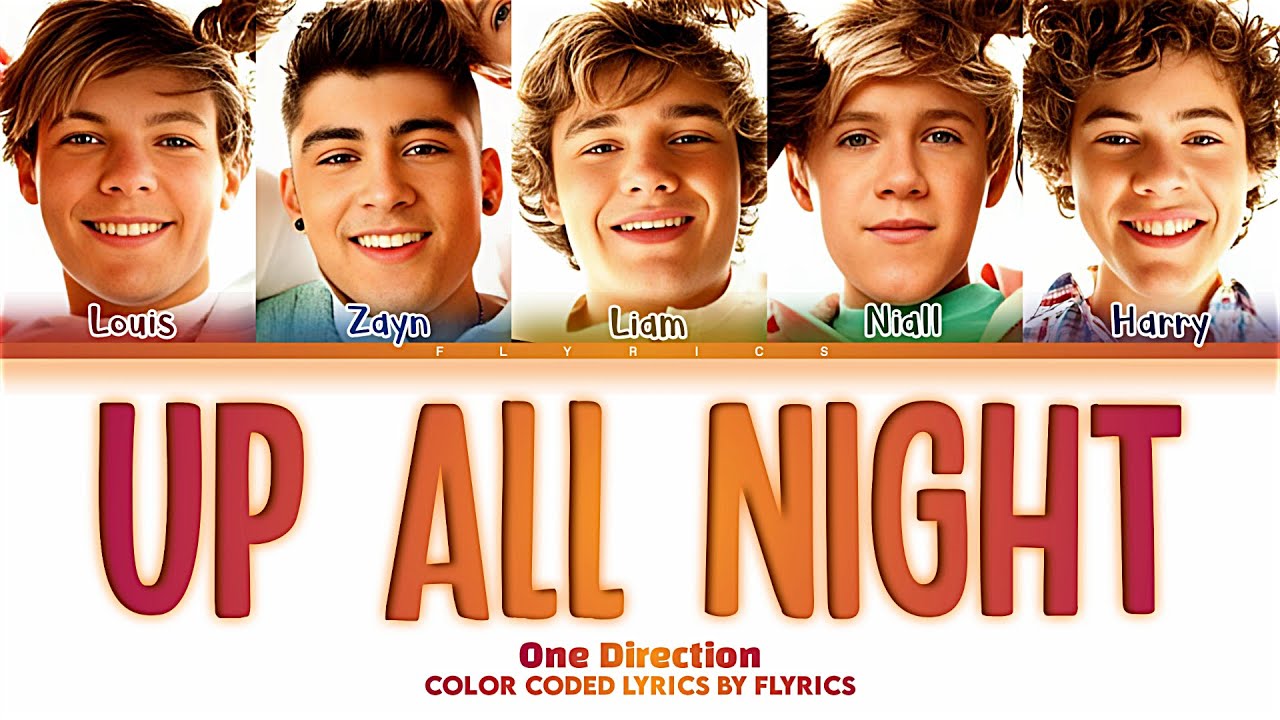 One Direction 'Up All Night' Lyrics (Color Coded Lyrics)