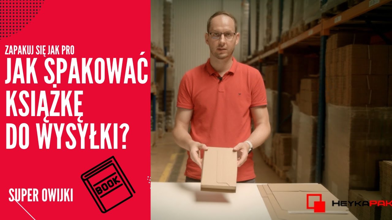 Jak spakować książkę do wysyłki? Owijki | Heykapak