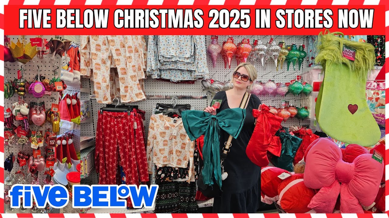 НОВЫЙ МАГАЗИН FIVE BELEW К РОЖДЕСТВУ 2025 ГОДА | ВСЕ НОВЫЕ, ВАЖНЫЕ НАХОДКИ #fivebelow