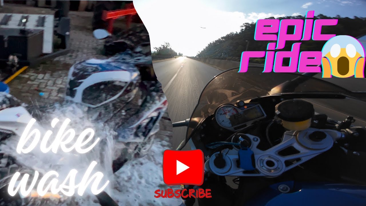 Washing a S1000RR & Going for a ride | 2017 S1000RR  “chill ride - pure sound” in Eswatini🇸🇿