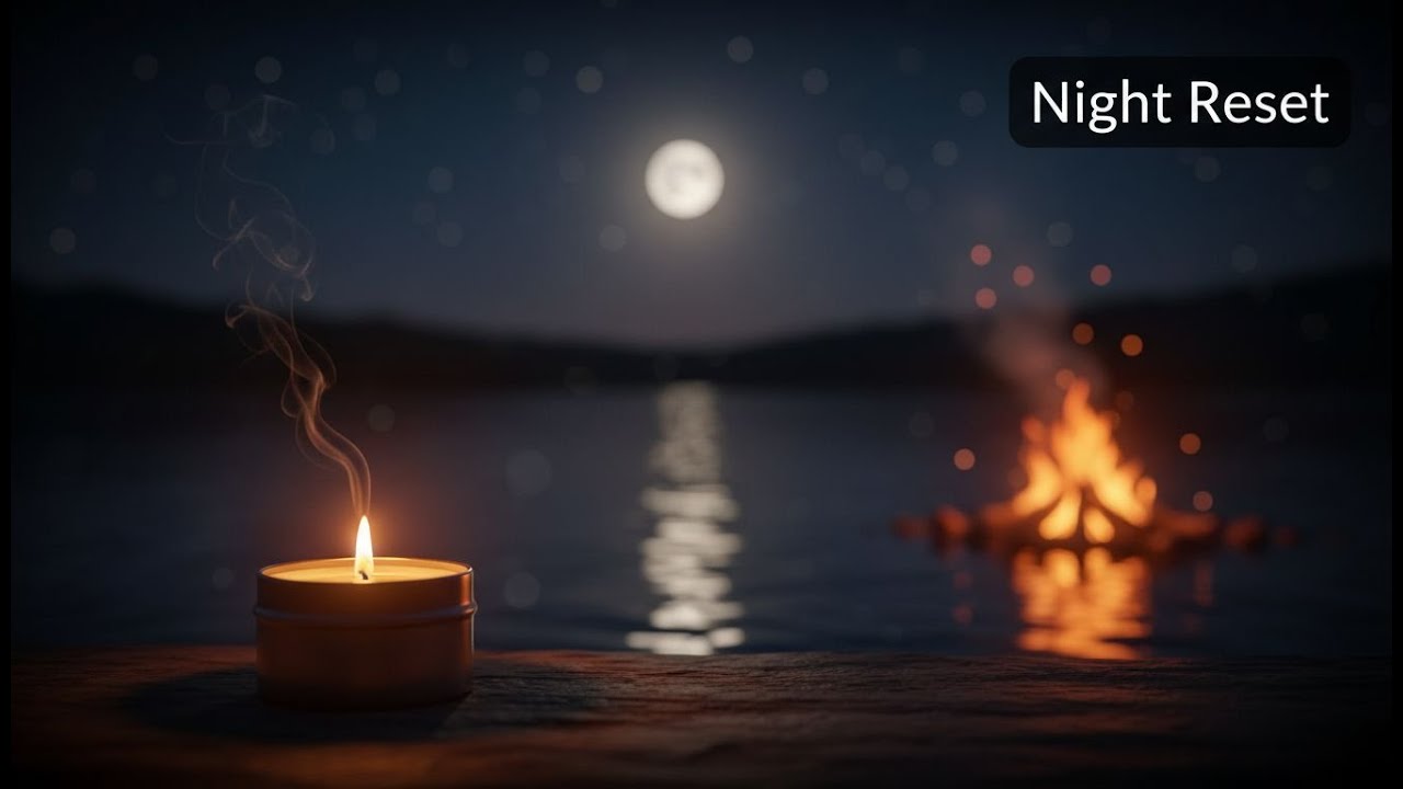 Evening Reset: meditation • positive messages • sleep positive mindset 🌙 sleep relaxation