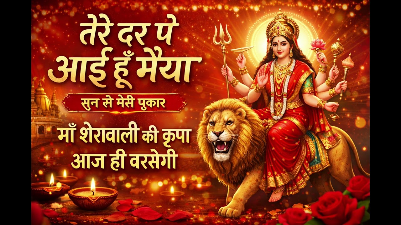 तेरे दर पे आई हूँ मैया | Mata Rani Bhajan | Sherawali Mata Bhajan | Devi Bhajan 2026