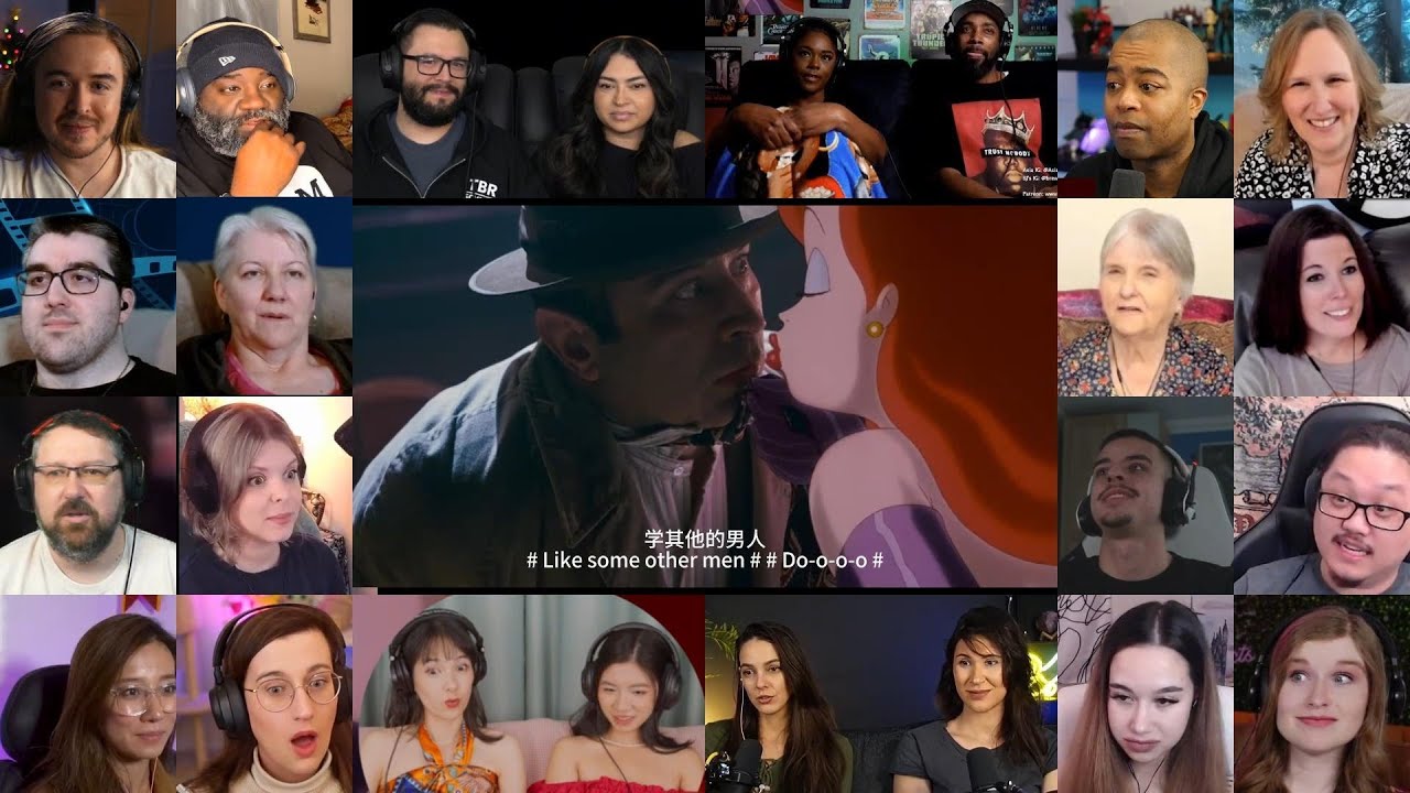 Who Framed Roger Rabbit reaction mashup