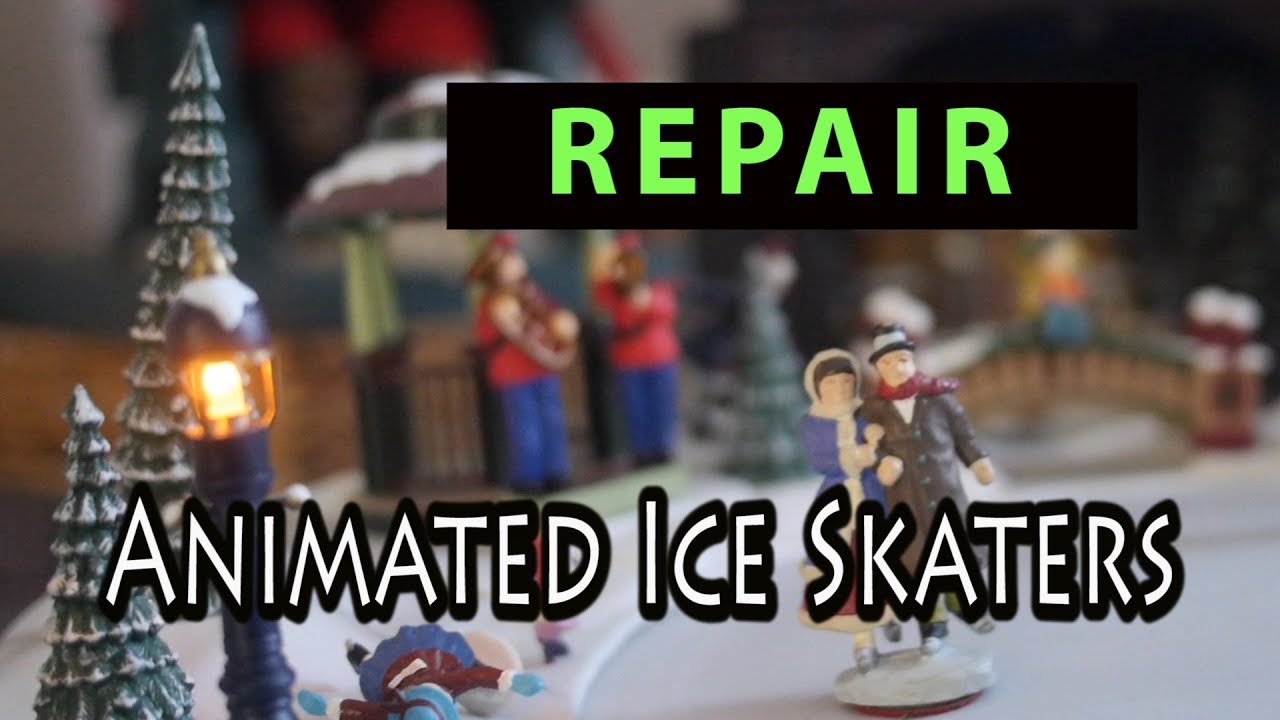 How to Fix Stopped  Village Square - Animated Ice Skaters