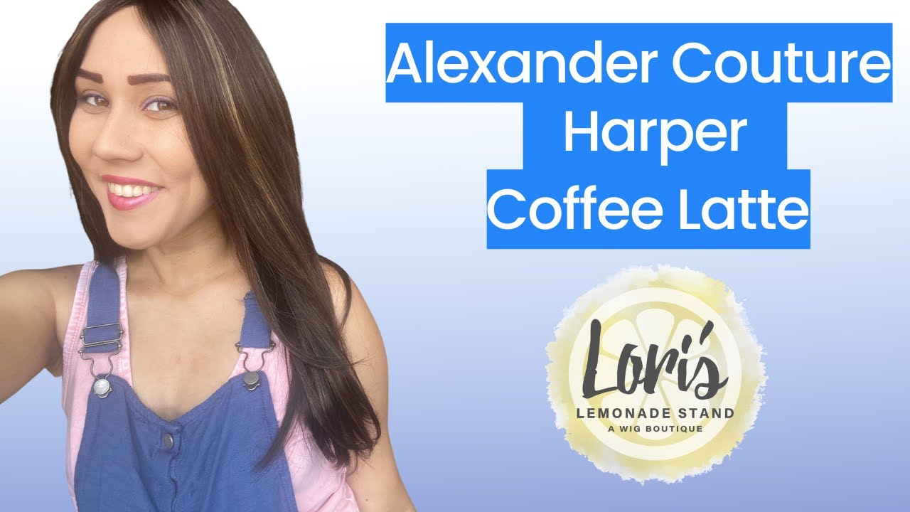 WIG REVIEW: Harper by Alexander Couture in color Coffee Latte