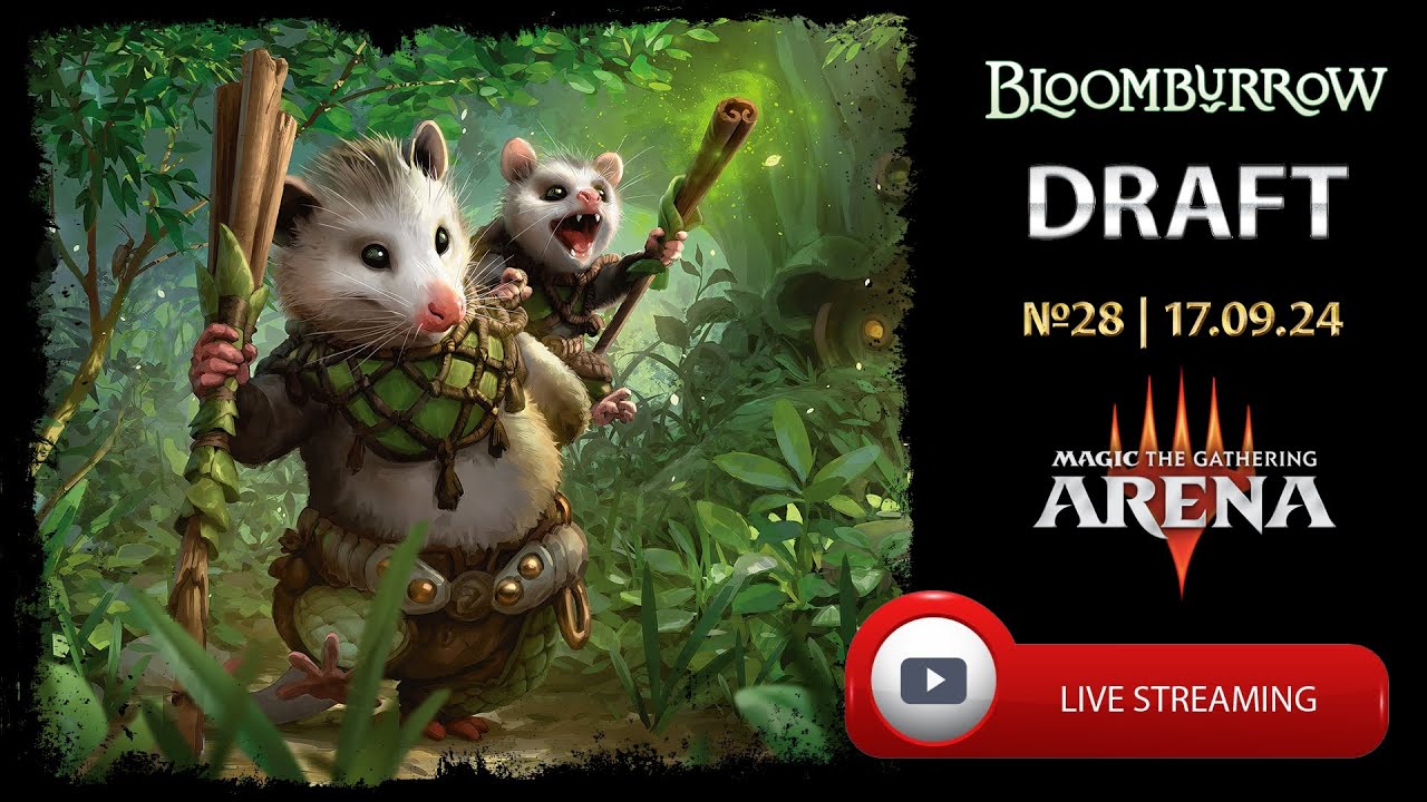 Bloomburrow. Draft №28 | 17.09.24. Mtg Arena.