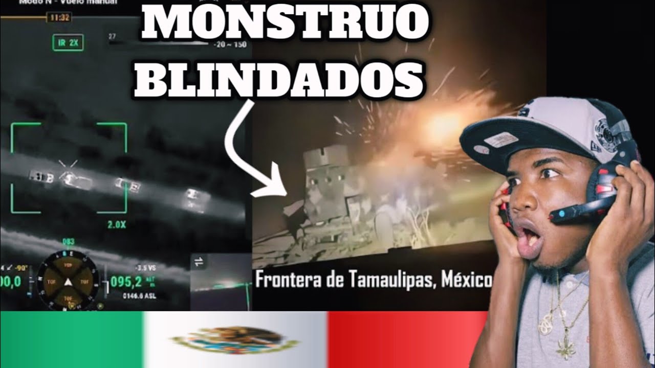 La Batalla con monstruos blindados 2 | drone lanza ataque en Tamaulipas, México 🇲🇽 (REACCION)