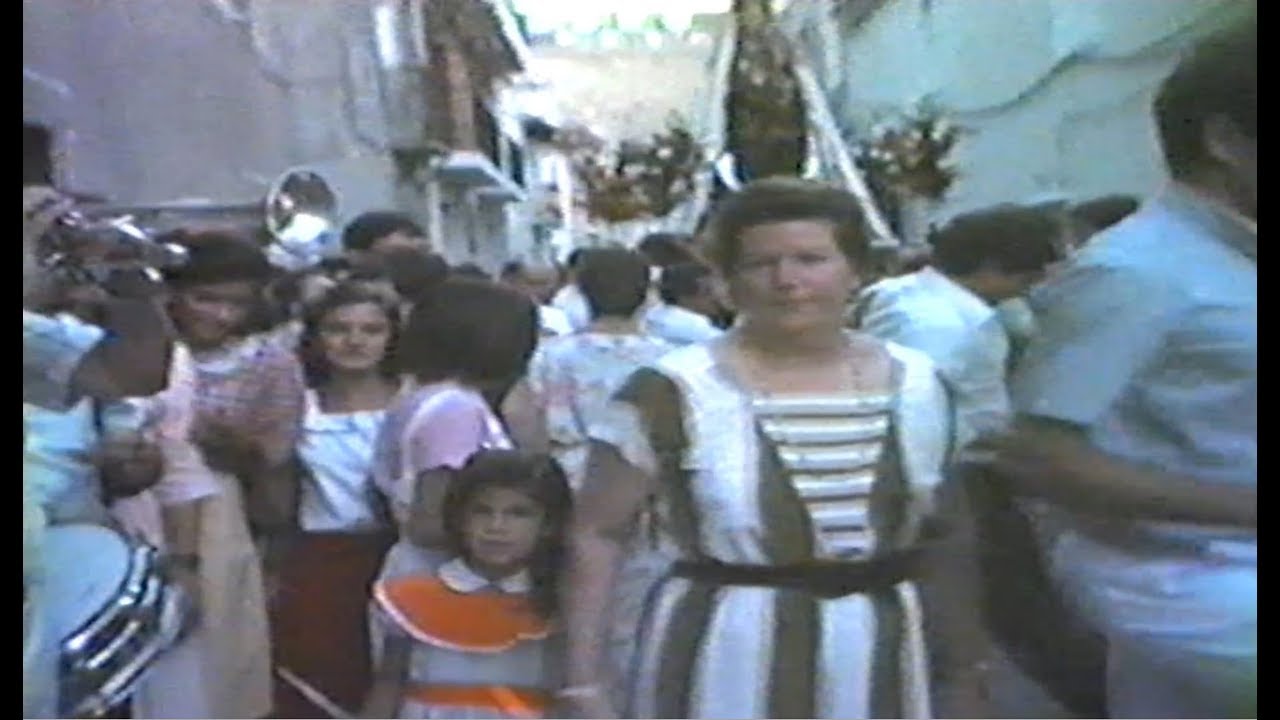 Portillo (Valladolid) 1985 - 8 de Septiembre - Procesión de Santa Maria
