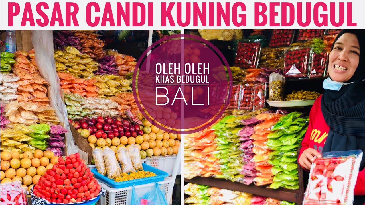 Objek wisata di Bali || Pasar candi kuning Bedugul Bali saat ini