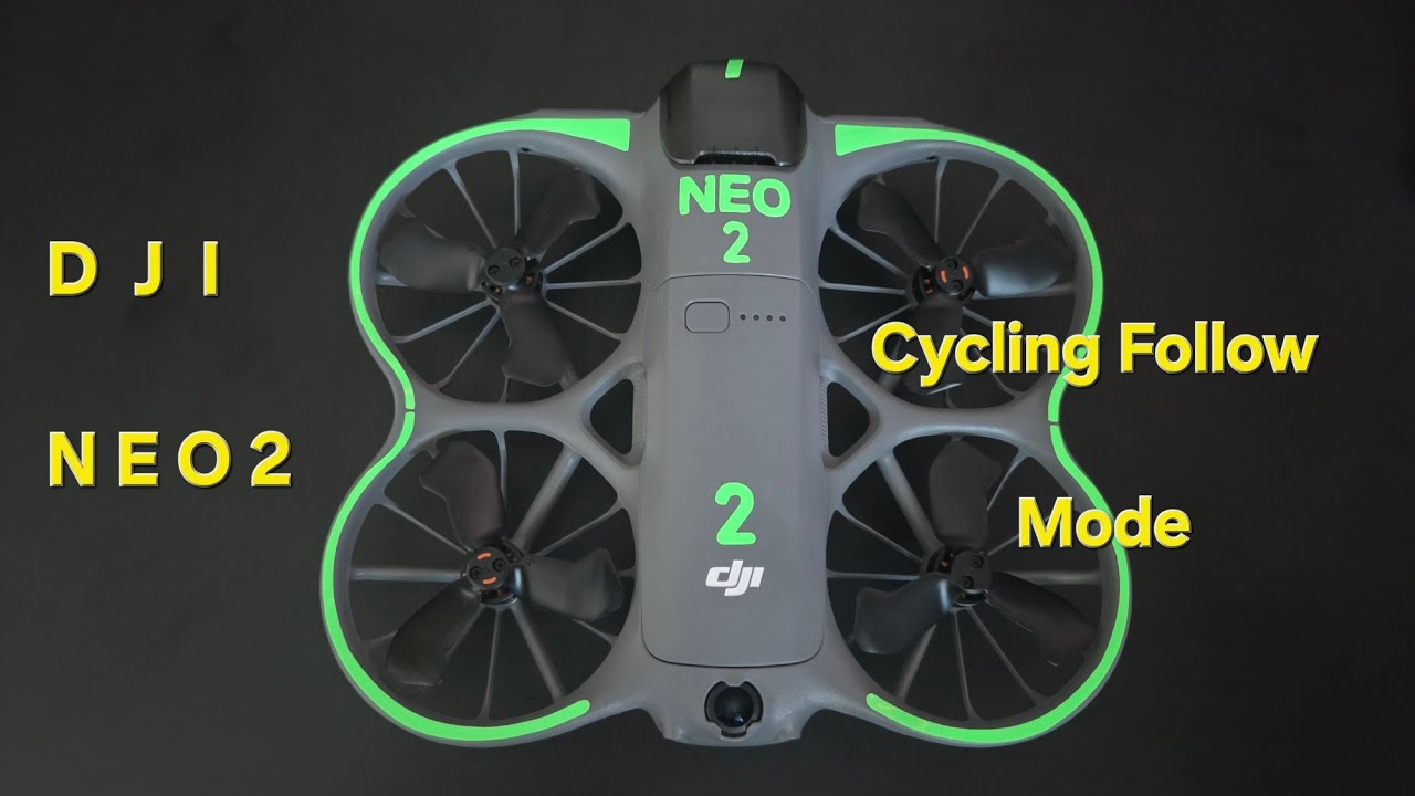 DJI Neo2,  Cycling Follow Mode 많은 사람들 속에서도 피사체 추적이 가능할까?