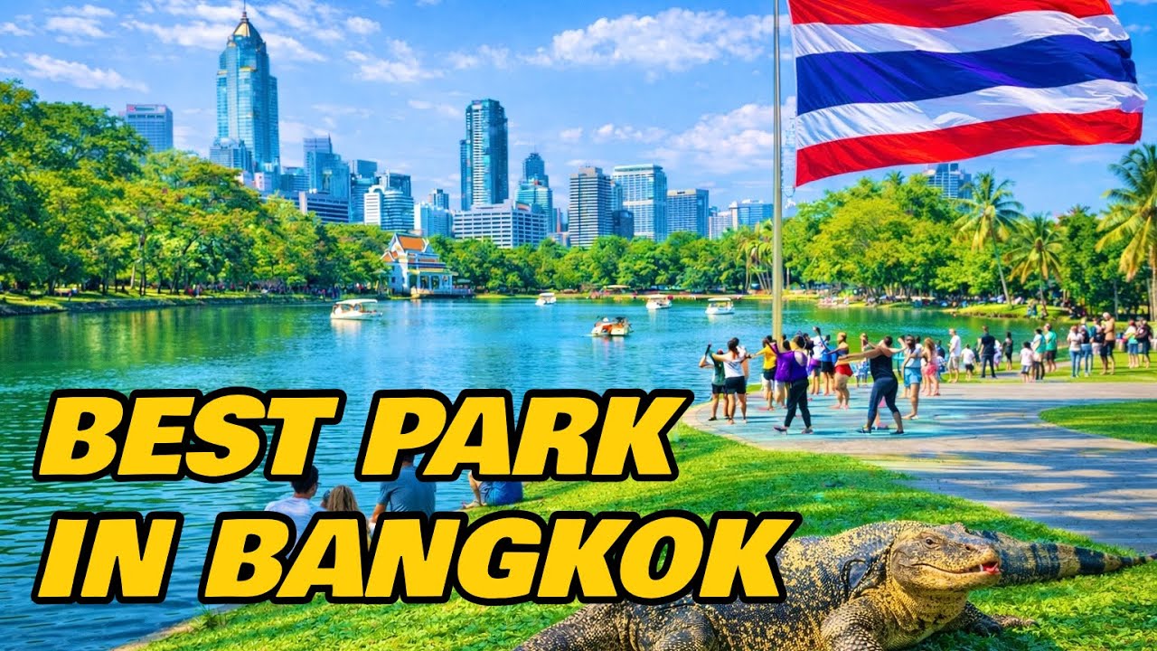 Visiting Lumphini Park in Bangkok 🇹🇭