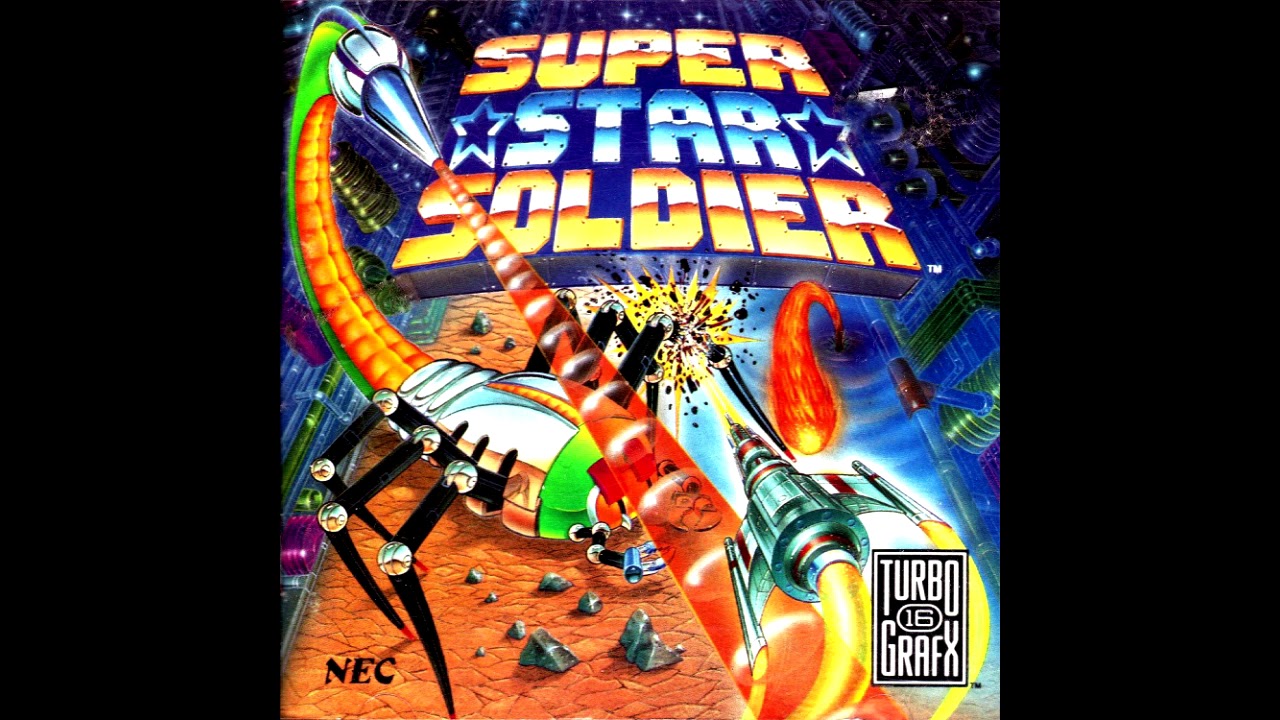 Super Star Soldier (TG-16) - 5 minute game (7 minutes extended)