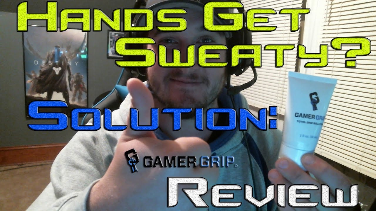 Hands Get Sweaty? Use GamerGrip - Review VLOG