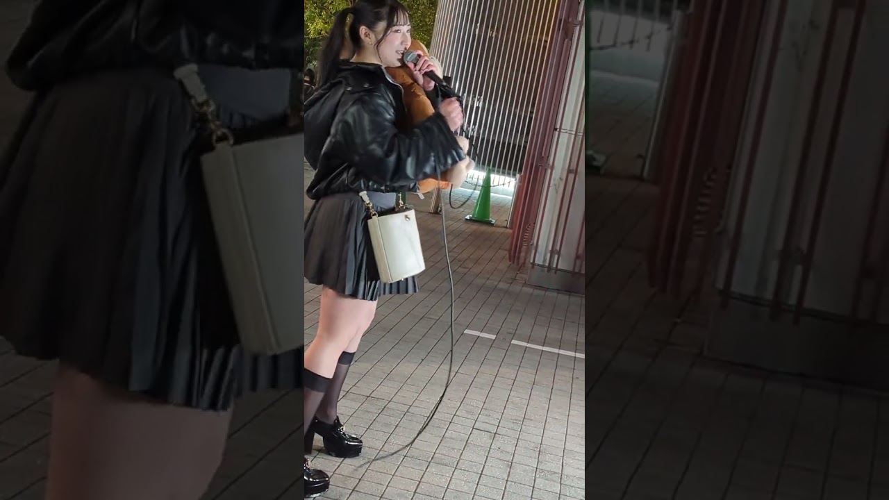 篠原ののか「あなたのいちばんめ」2026/03/04（水）夜　新宿和牛特区前　#篠原ののか　#KissBee 　#路上ライブ