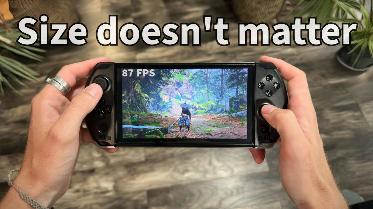 This psp plays black myth wukong at 90fps. GPD Win4 hands on/review